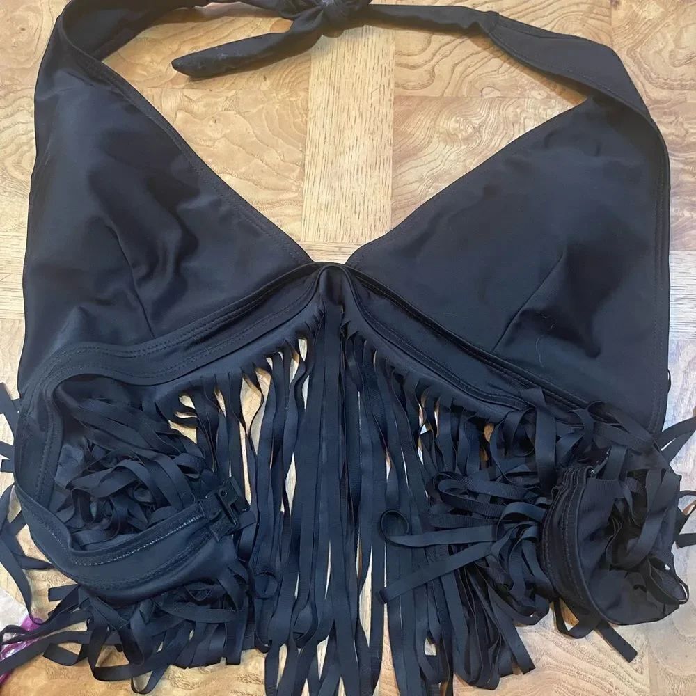 FUN FRINGED Bikini Top!